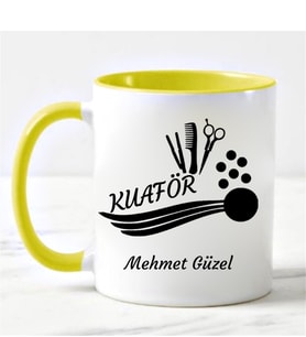 Kuaför Kupa Bardağı Sarı