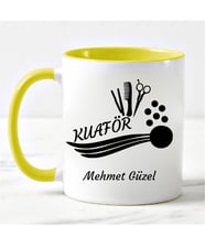 Kuaför Kupa Bardağı Sarı
