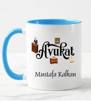 Avukat Kupa Bardağı Mavi