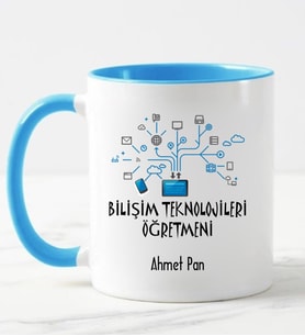 Bilişim Teknolojileri Kupa Bardağı Mavi