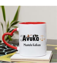 Avukat Kupa Bardağı Kalpli