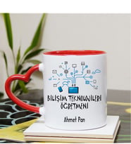 Bilişim Teknolojileri Kupa Bardağı Kalpli