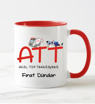 ATT Kupa Bardağı Kırmızı