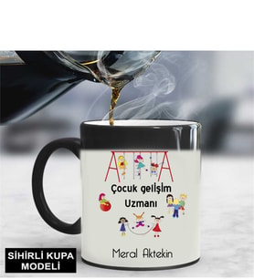 Çocuk Gelişimi Ve Eğitimi Öğretmeni Kupa Bardağı Sihirli