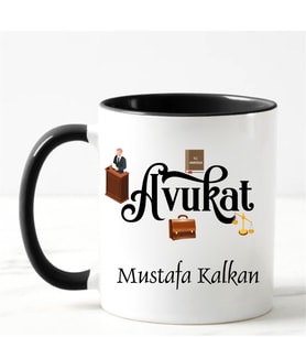 Avukat Kupa Bardağı Siyah