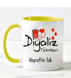 Diyaliz Teknikeri Kupa Bardağı Sarı