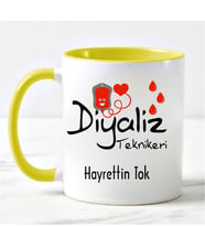 Diyaliz Teknikeri Kupa Bardağı Sarı