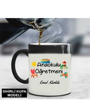 Ana Okulu Öğretmeni Kupa Bardağı Sihirli