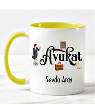 Avukat Kupa Bardağı Sarı