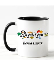 Diyetisyen Kupa Bardağı Siyah