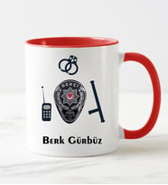Bekçi Kupa Bardağı Kırmızı