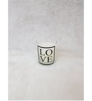 BEYAZ BARDAK MUM -Love