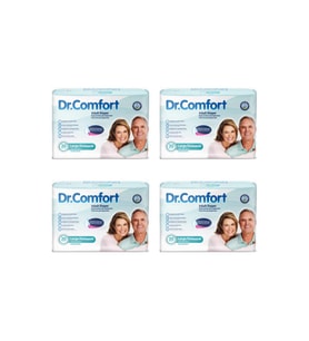 DR.COMFORT YETİŞKİN HASTA BEZİ LARGE BEDEN 120 Lİ PAKET BELBANTLI