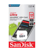 Sandisk Ultra SDSQUNS-128G-GN6MN 128 GB Microsdxc Class 10 UHS-I Hafıza Kartı