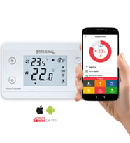 GENERAL HT 300S SMART WIFI Kontrollü Veya Kablosuz Oda Termostatı