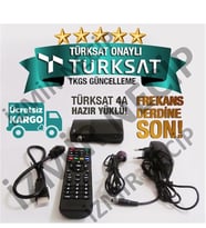 Türksat 4A Yüklü  Hd Girişli Göz Böcek Uydu Cihazı