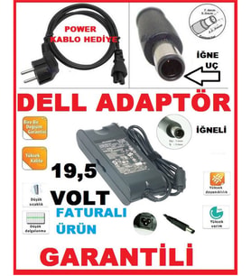 Dell Latitude E4310 - 19.5V 4.62A 90W Adaptörü ŞARJ ŞARZ ALETİ