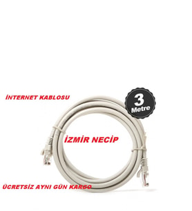 3 Metre Cat6 Ethernet Lan Kablosu