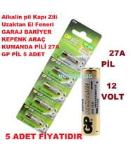 Alkaline Kapı Zili Uzaktan El Feneri-GARAJ BARİYER KEPENK ARAÇ KU