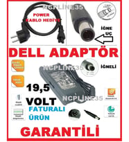 DELL İnspiron 5520 - 19.5V 4.62 A Şarj Aleti N5010 Adaptör N4030