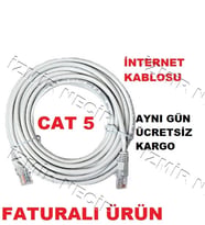 Patch Kablo 1,5Mt Cat5 Internet Ara Kablosu Rj45