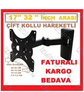 32" 42"  Inç Grundig Uyumlu 80 82 Ekran Lcd Led Tv Hareketli Askı