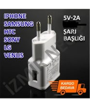 Samsung UYUMLU Note3 CEP TELEFONU  Şarj Başlığı Adaptörü 2,0A Amper