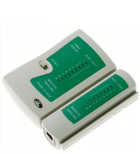 Cable Tester Kablo Test Cihazı Rj11 Rj12 Rj45 Cat5 Cat6 Ücretsiz
