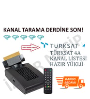 ESKİ TİP Türksat 4A Uyumlu Scart Skart Uydu Kumanda Göz Adaptör Set Garant İNCE LCD TVLERE OLMAZZ