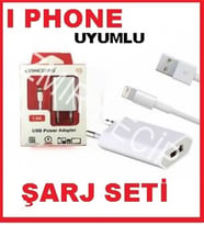 Iphone Telefonlara Uyumlu Şarj Seti Başlık Ve Kablo