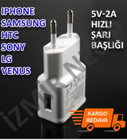 Samsung Telefonlarına Uyumlu 5 Volt 2 Amper Şarj Başlığı