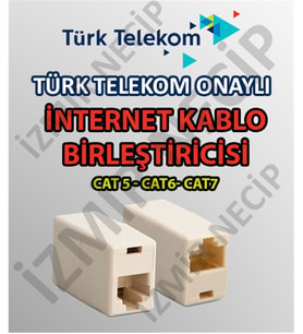 Eternet Ara Jak Kablo Uzatma Jakı Kaliteli Sağlam Veri Aktarır