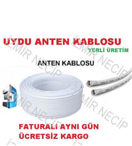 RG 6 U 4 Uydu Anten Kablosu  100 Metre  48 TELLİ