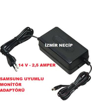 Samsung Uyumlu Monitör Adaptörü 14 Volt 2,5 Amper
