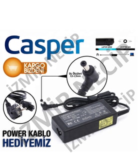 Laptop Adaptör Casper Uyumlu 19 Volt 4.74 Amper Şarz Cihazı