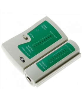 Kablo Ölçüm Test Cihazı Aleti Rj45 Lan Kablosu Rj11 Rj12