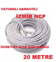 20 Cat6 Metre Lan Kablosu Eternet Kablosu