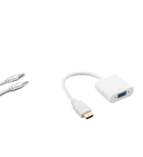HDMI To VGA + Audio Çevirici UYDU TV ARASI ÇEVİRİ