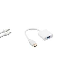 HDMI To VGA + Audio Çevirici UYDU TV ARASI ÇEVİRİ