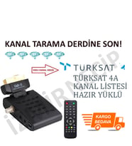 Örümcek Uydu Alıcısı Mini Skart Sıkart Girişli Altın Uçlu (Siyah)