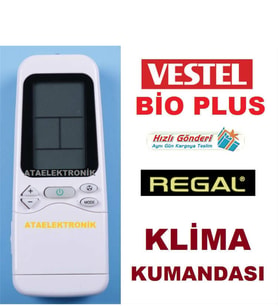 Regal Rac 5024 Klima Uyumlu Kumanda  Kaliteli Sağlam