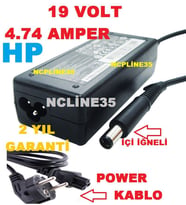 Hp Laptop Notebook Dizüstü Pc Uyumlu Şarj Aleti Şarz Adaptörü