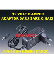 12 Volt 2 Amper Modem Adsl Vdsl Adaptörü Kaliteli Sağlam