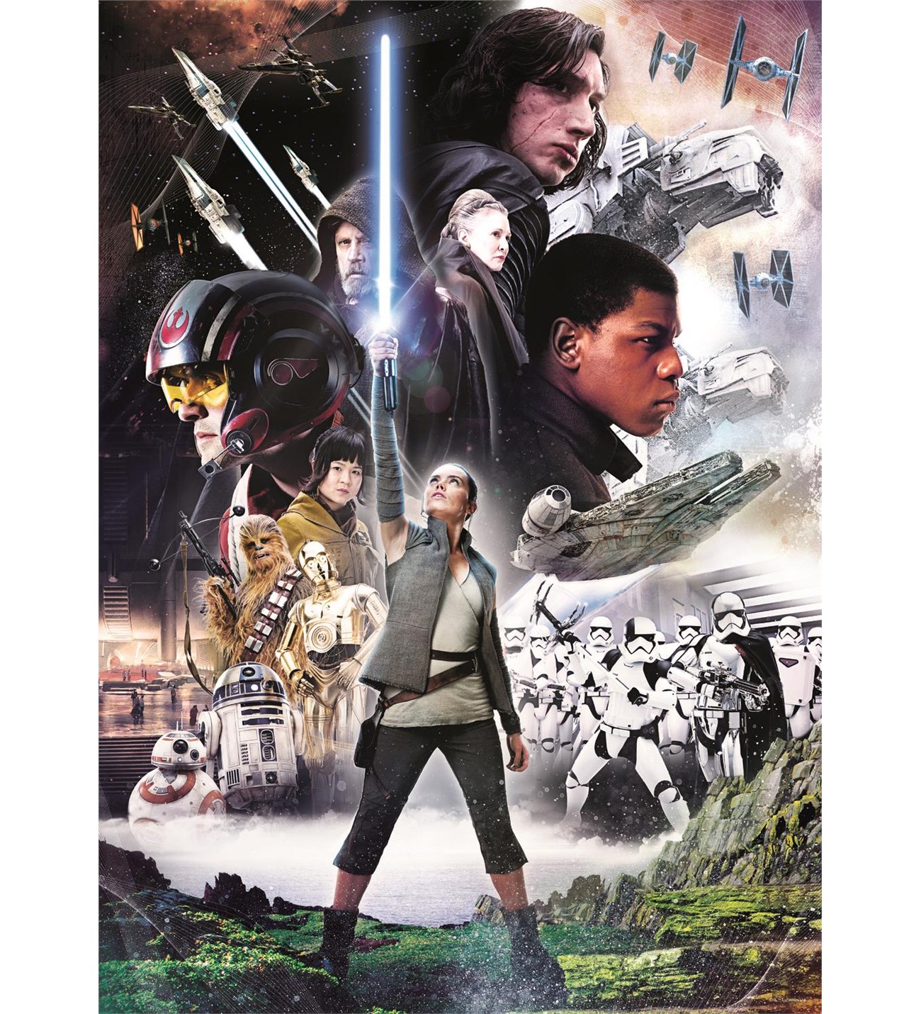 その他 STAR WARS Trefl Puzzle Star Wars Episode VIII: The Last Jedi 500 Parça Puzzle