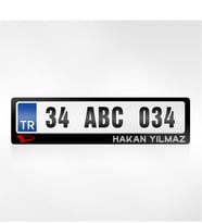 BK Gift Kişiye Özel İsimli Daihatsu Logolu Plakalık