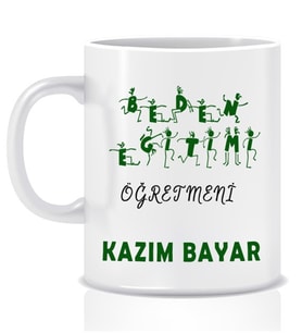 Kişiye Özel Meslek Hediyesi Beden Eğitimi Öğretmeni Kupası