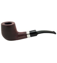Falconetti 9 mm. Metal Bilezikli Ebony Ahşap Pipo py71