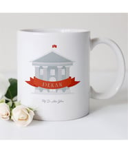 BK Gift Kişiye Özel Dekan Beyaz Kupa Bardak - 2