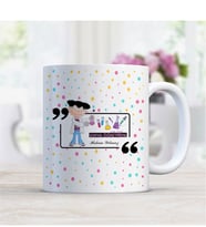 BK Gift Kişiye Özel Kimya Öğretmeni Tasarımlı Beyaz Kupa Bardak - 2