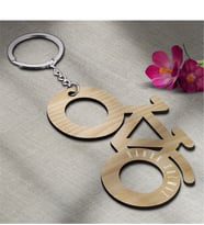 BK Gift Kişiye Özel Bisiklet Anahtarlık - A6